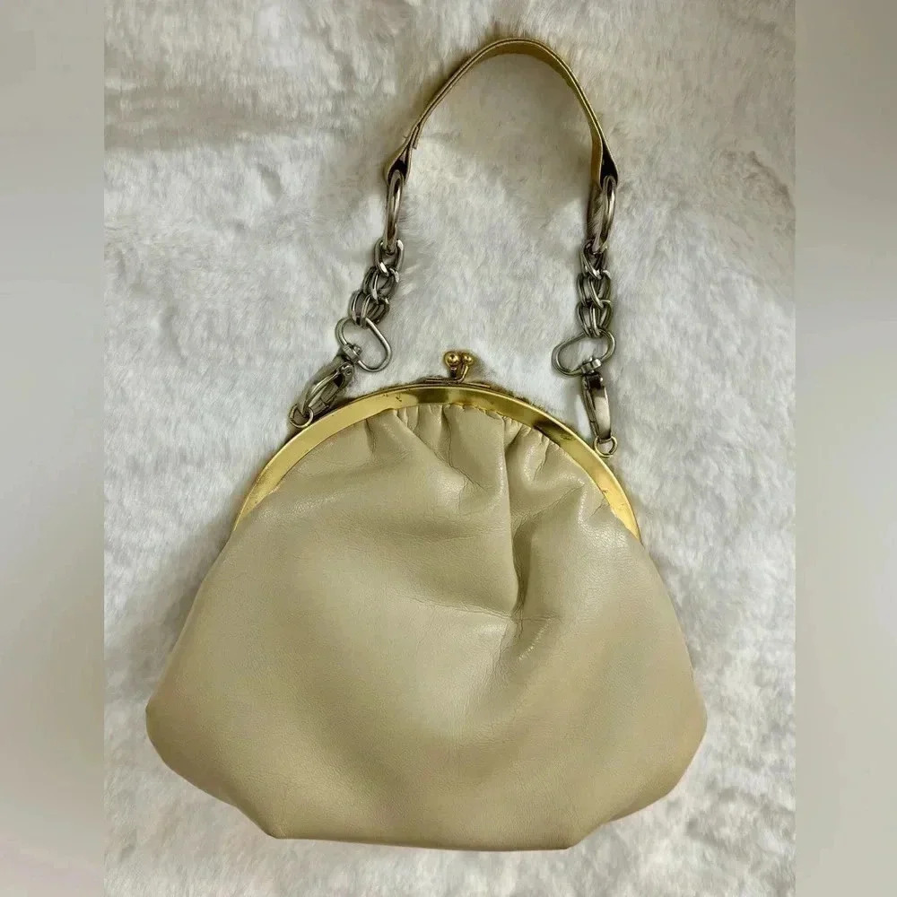 Vintage 80’s Chain Purse Wristlet Shoulder Bag 90’s Kitsch - Picture 2 of 11